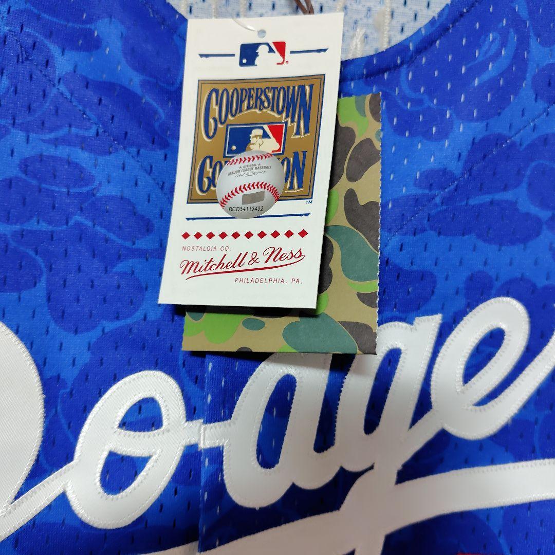 アベイシングエイプ✕Dodgers ユニフォーム 青