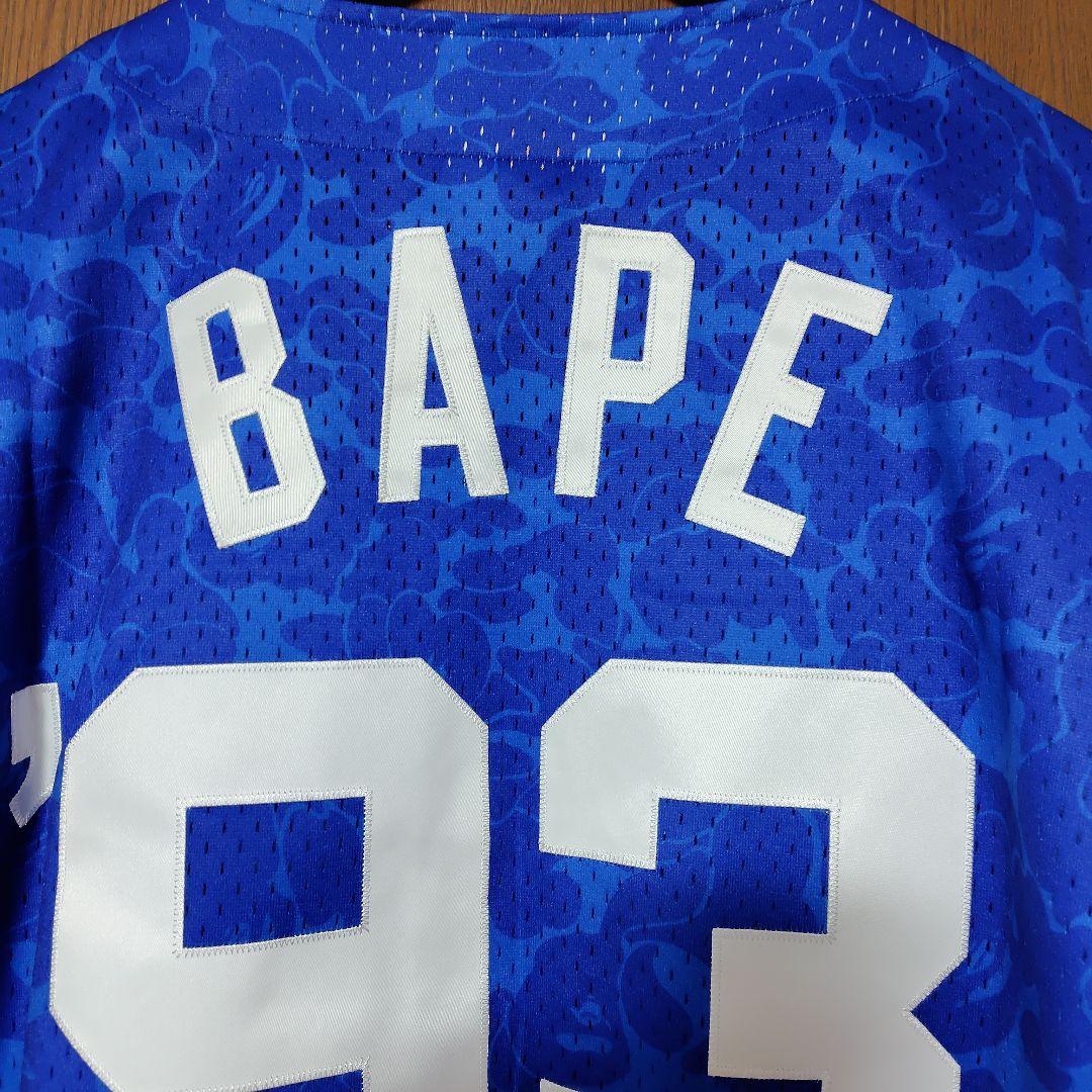 アベイシングエイプ✕Dodgers ユニフォーム 青