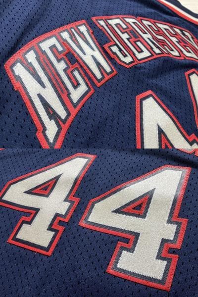 【希少】NBA キース・バンホーン NETS　ネッツ　ユニフォーム　美品　刺繍