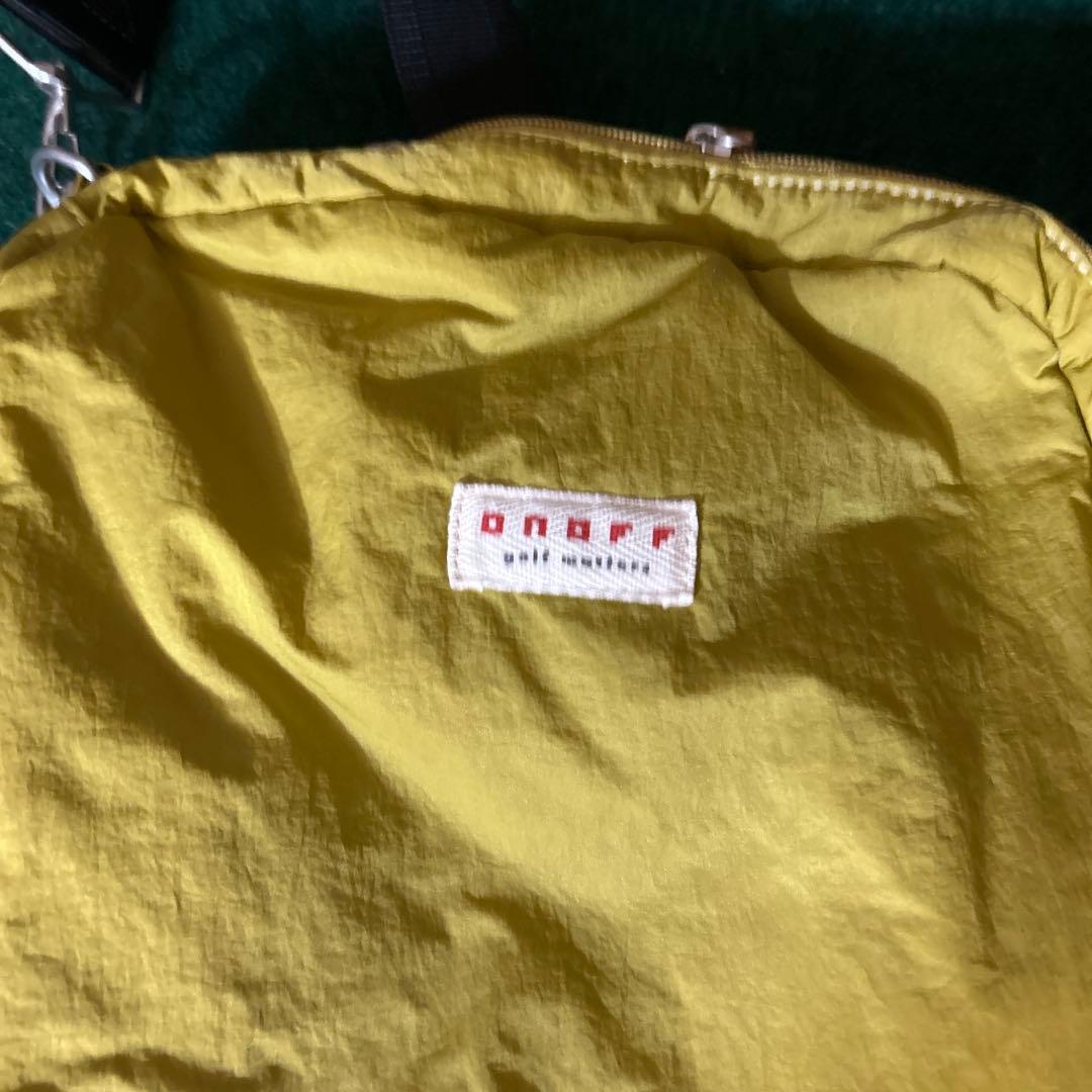 オノフ　バッグ　onoff ゴルフバッグ マスタード