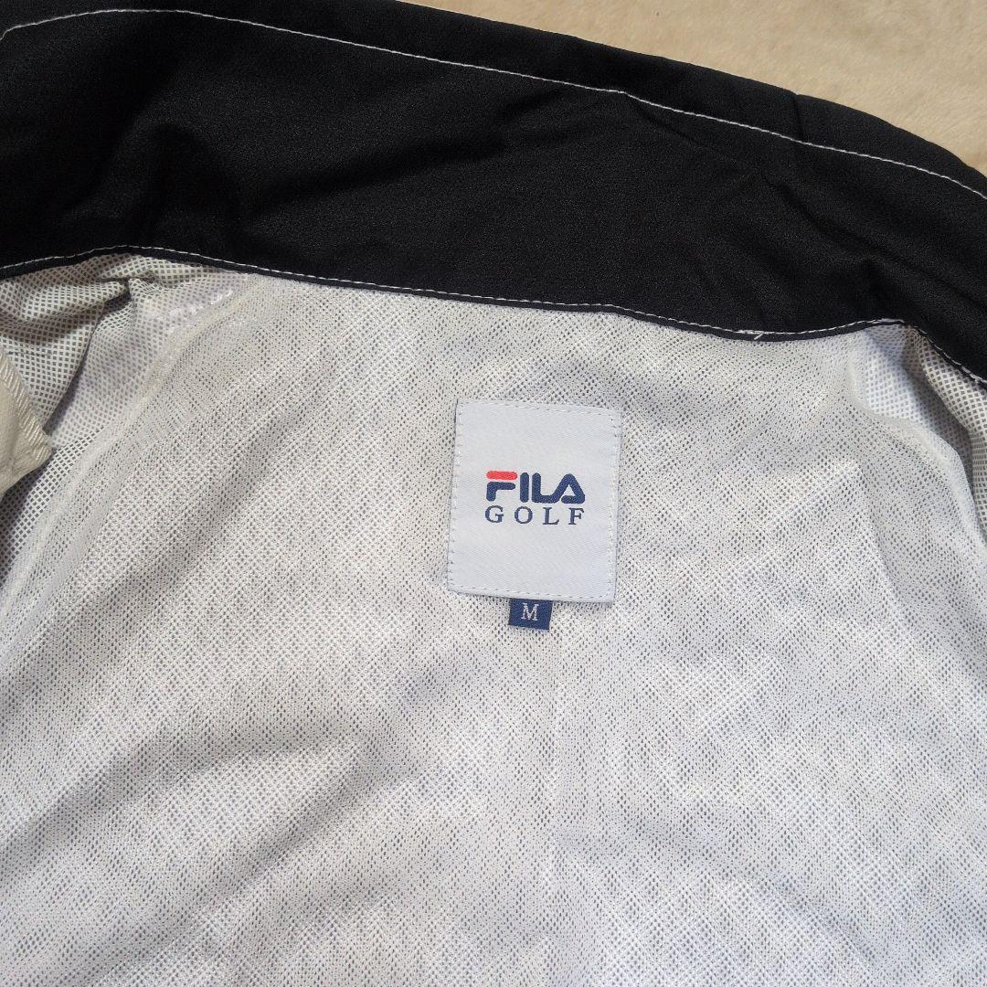 【美品✨FILA GOLF✨M】ゴルフ 上下 セット レインウェア 雨具
