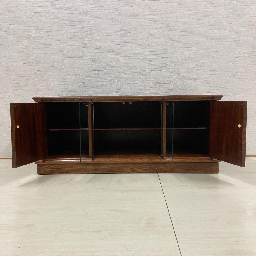 天然木　テレビボード　テレビ台　ローボード　収納