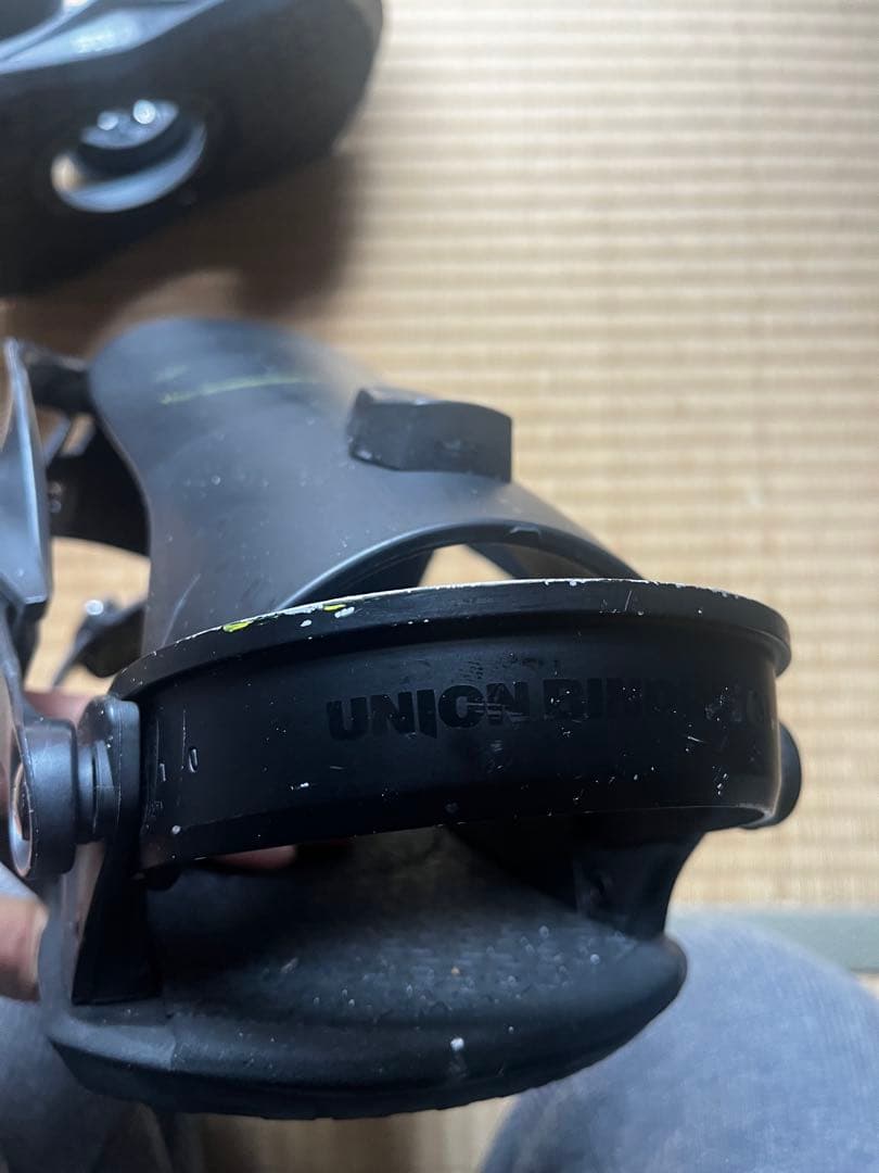 UNION STRATA TEAM HB 22-23スノーボードビンディング 黒