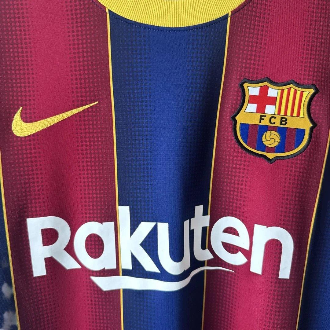 【美品】バルセロナ（Barcelona）ホームユニフォーム Ｌサイズ