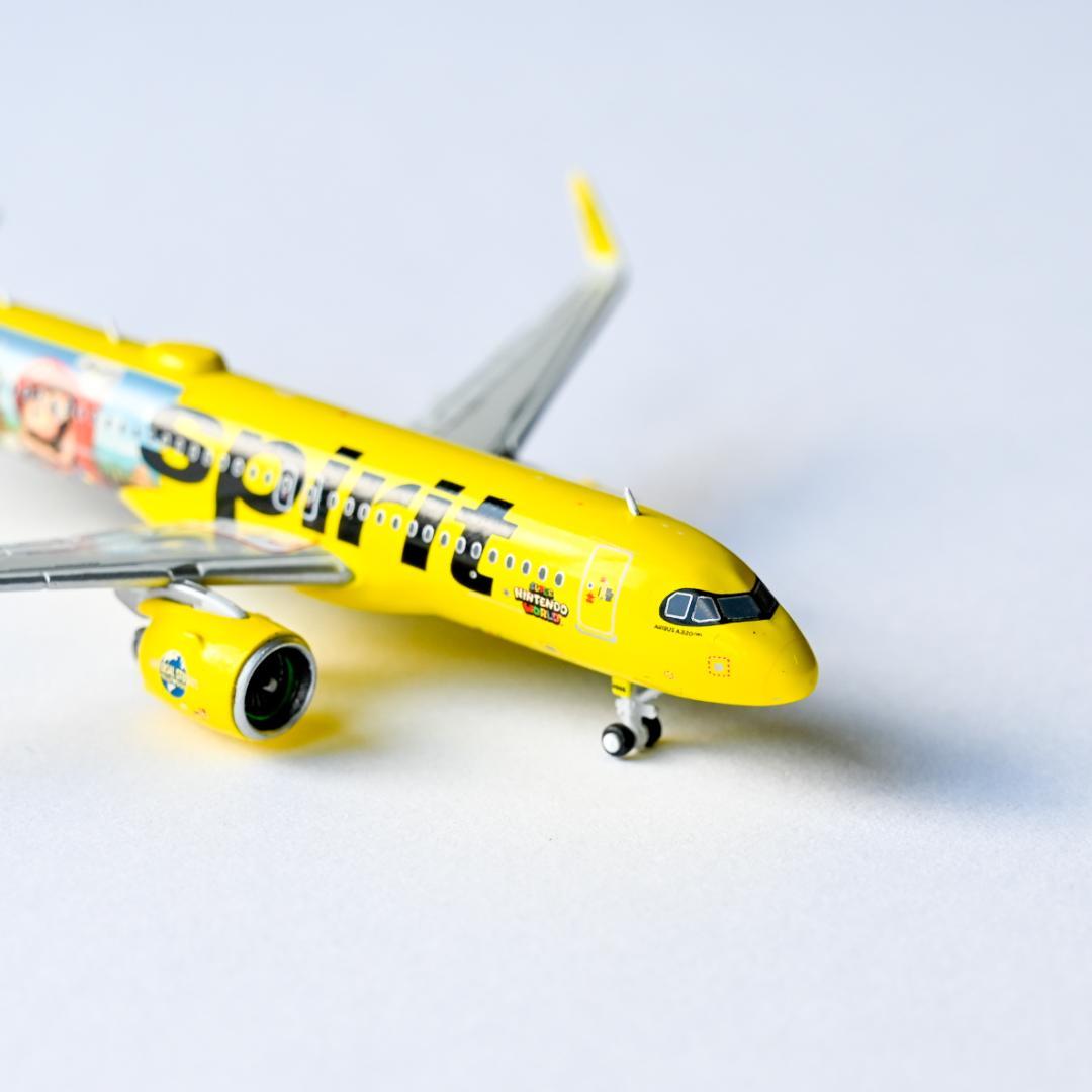 スピリット航空 A320neo 任天堂 スーパーマリオ 1/400