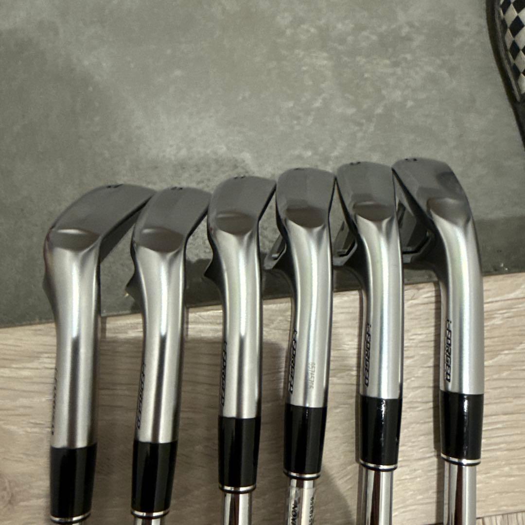１ラウンド使用Srixon ZXi5 メンズアイアンセット ６本セットスリクソン