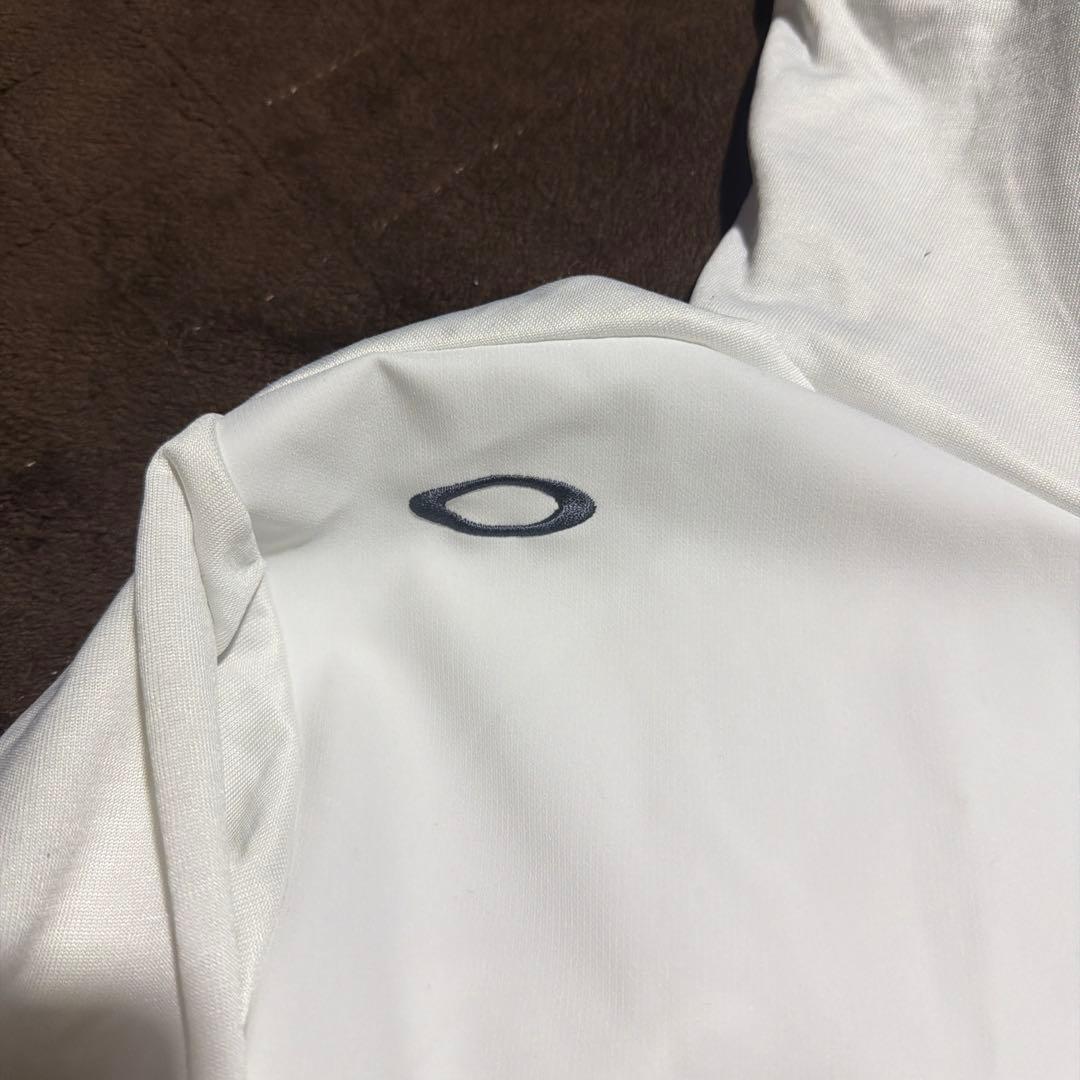 Oakley ハイネック ホワイトシャツ　2XL