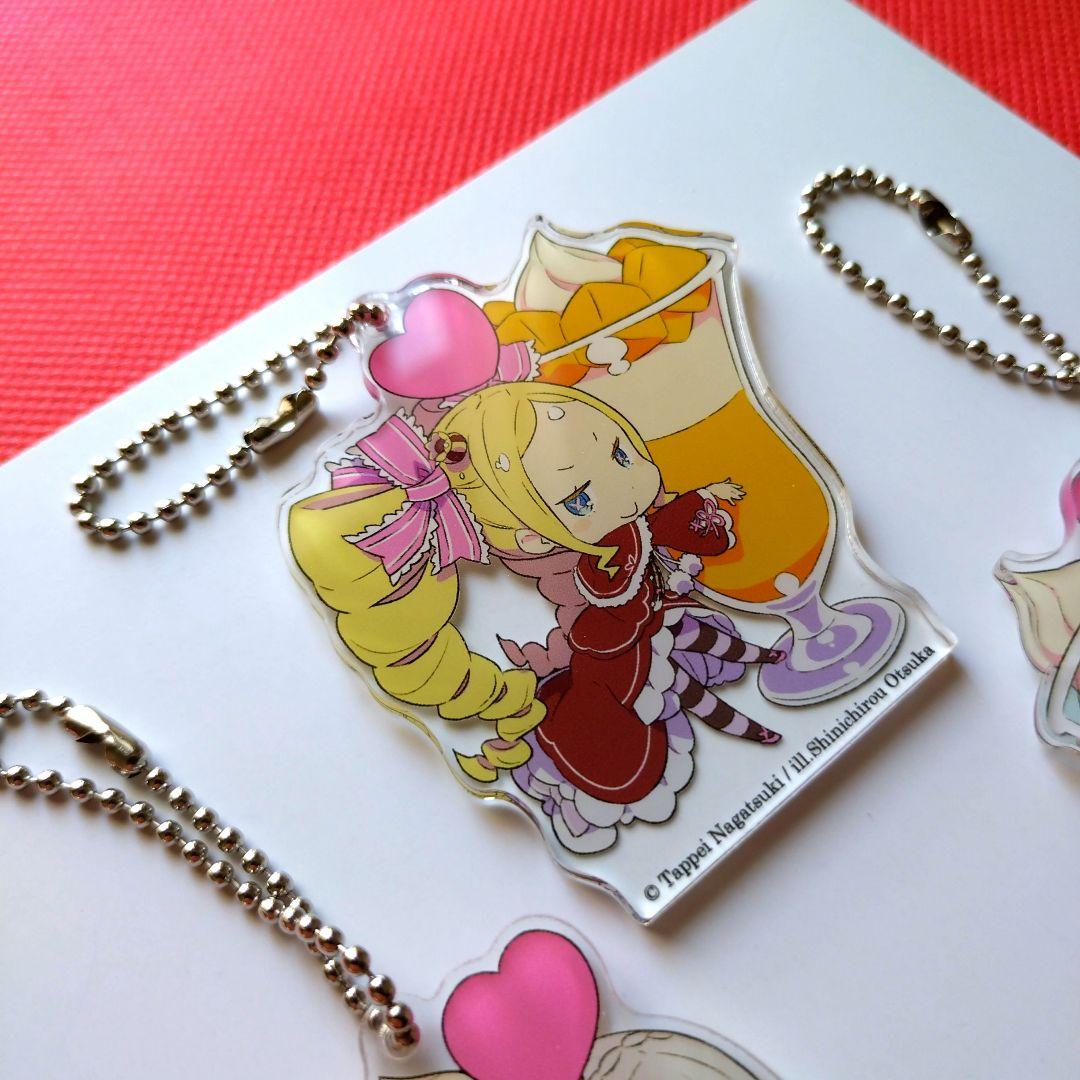 ❣️早い者勝ち❣️　リゼロ×ミニストップ　コラボグッズ　アクリルキーホルダー