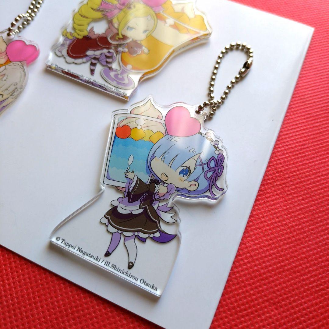 ❣️早い者勝ち❣️　リゼロ×ミニストップ　コラボグッズ　アクリルキーホルダー