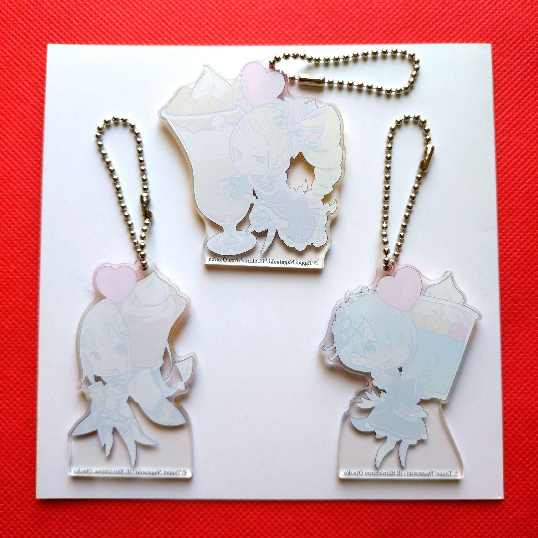 ❣️早い者勝ち❣️　リゼロ×ミニストップ　コラボグッズ　アクリルキーホルダー