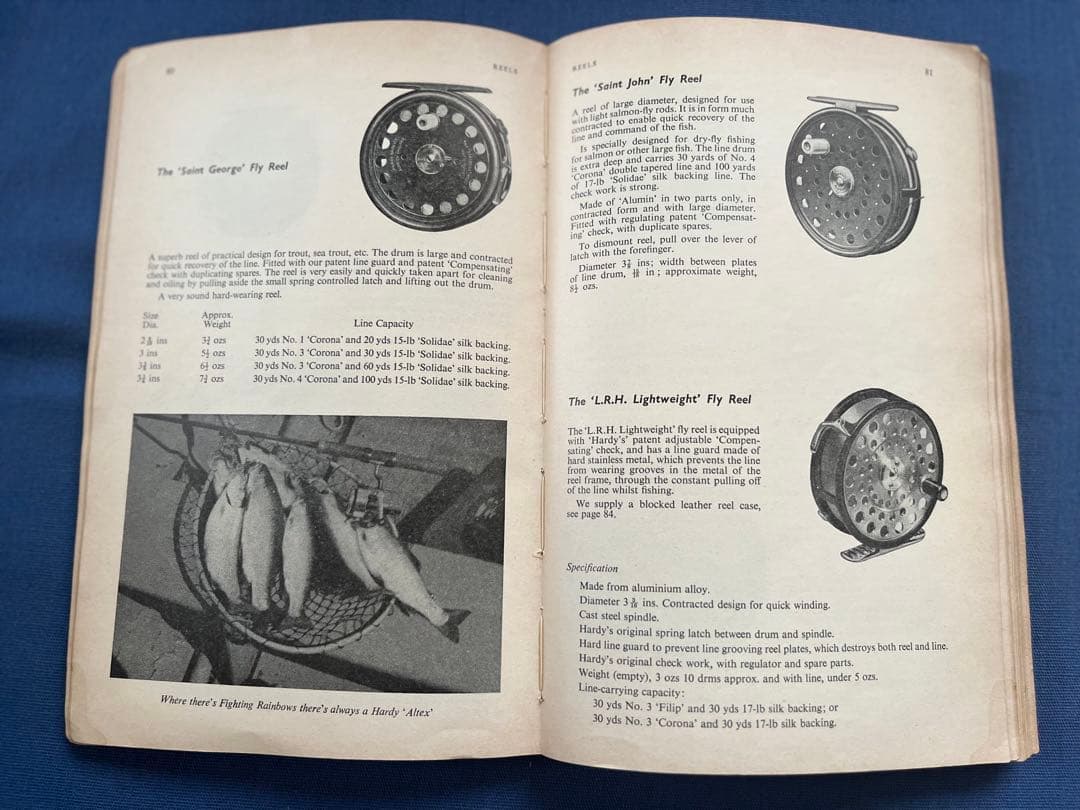 ルアー・フライ Hardy Anglers Guide 63rd EDITION 1957-58