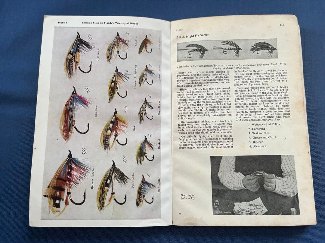 ルアー・フライ Hardy Anglers Guide 63rd EDITION 1957-58