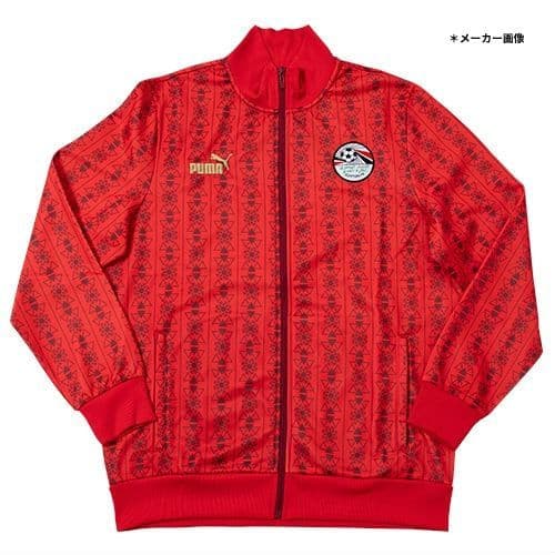 新品 希少品 サッカー エジプト代表 オフピッチウェア ジャージ上下セット 総柄