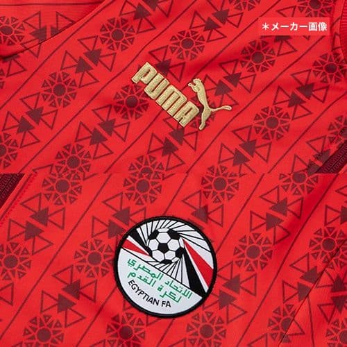 新品 希少品 サッカー エジプト代表 オフピッチウェア ジャージ上下セット 総柄