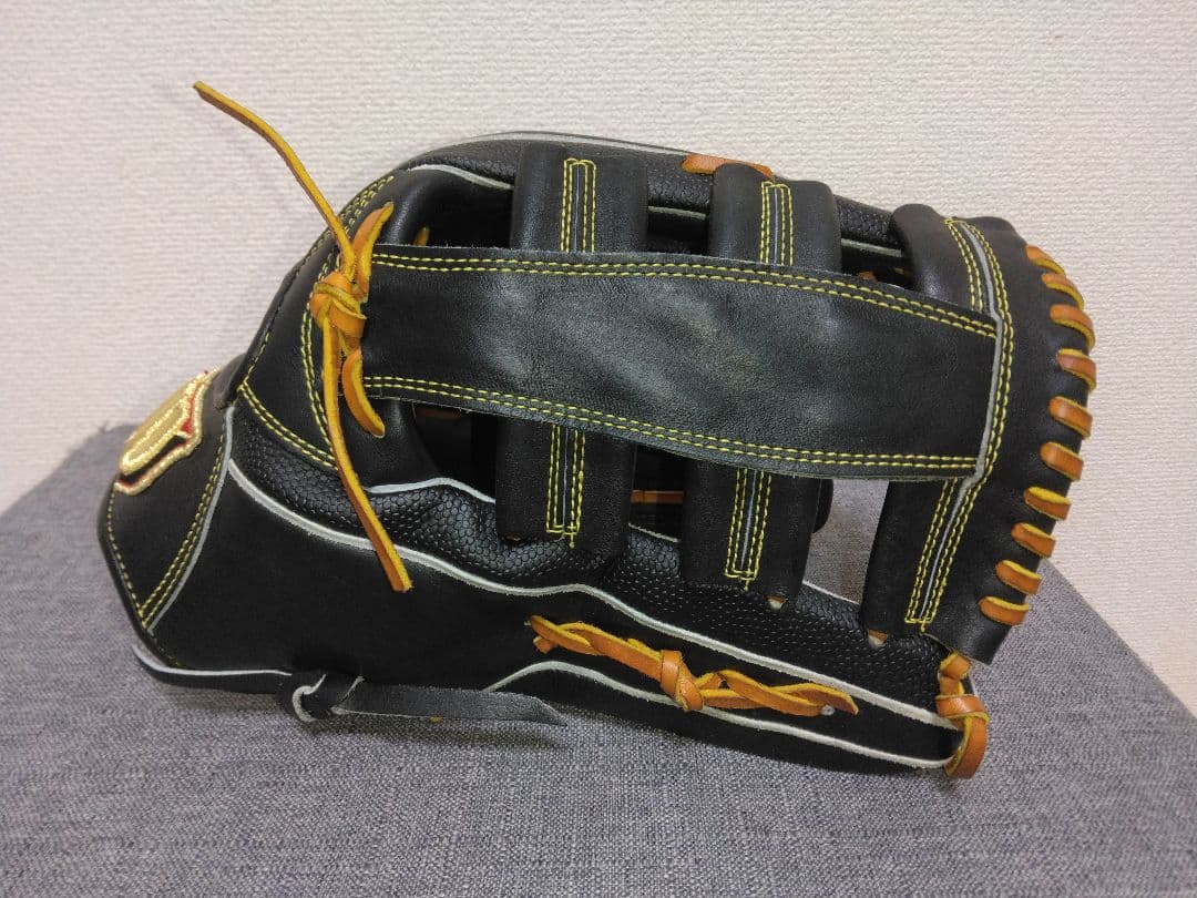 WilsonStaff軟式外野 DUAL 青木モデル 75型　コユニ型付け