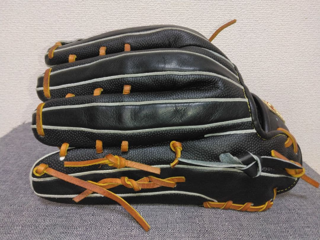 WilsonStaff軟式外野 DUAL 青木モデル 75型　コユニ型付け