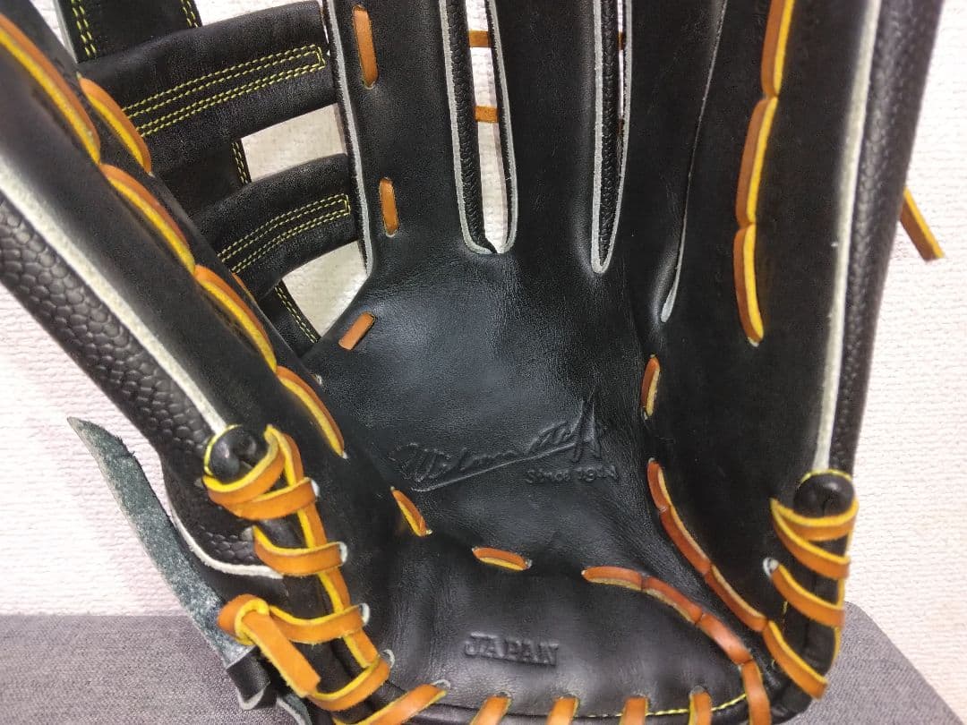 WilsonStaff軟式外野 DUAL 青木モデル 75型　コユニ型付け