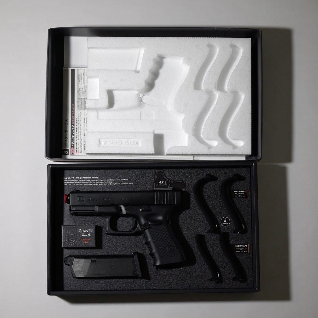 トイガン Glock 19 Gen4 gas blowback option set