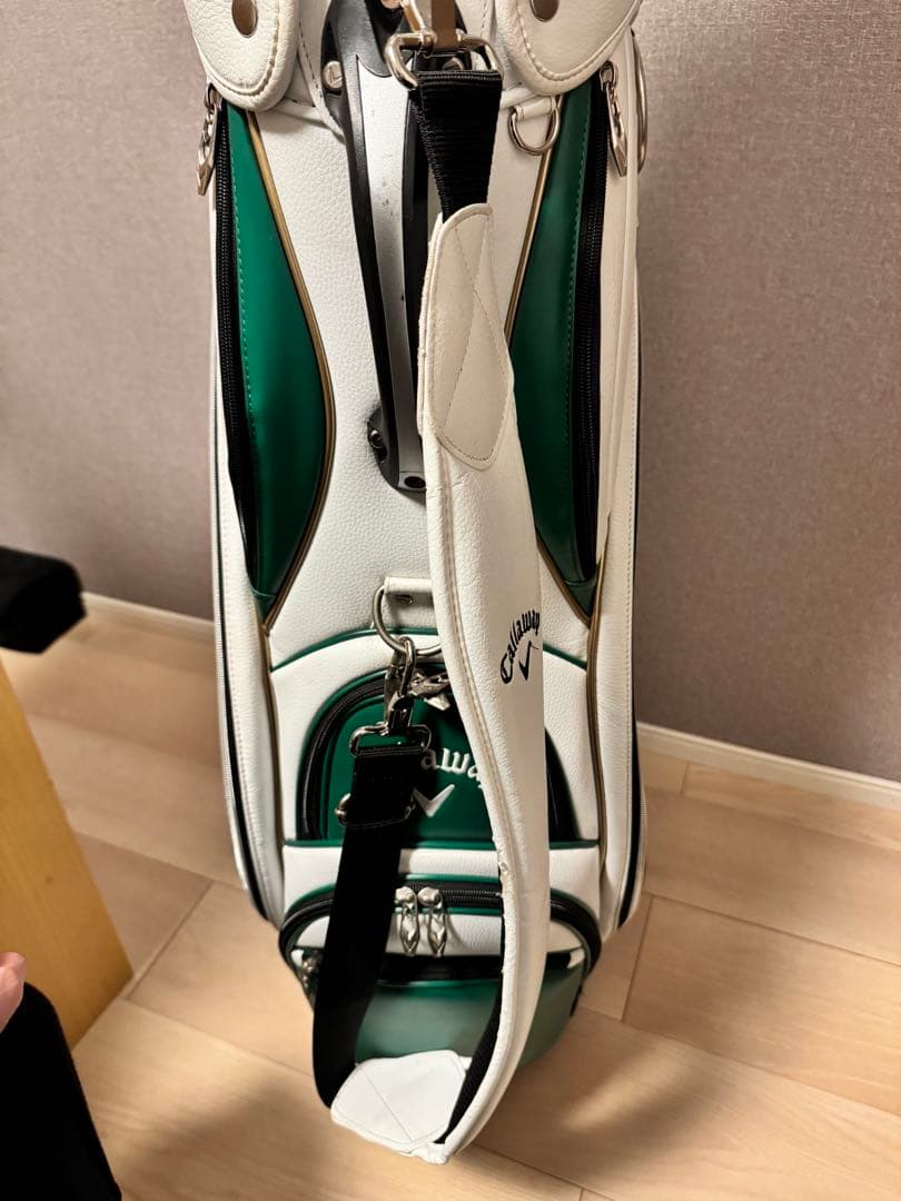 Callaway キャディバッグ ホワイト/グリーン