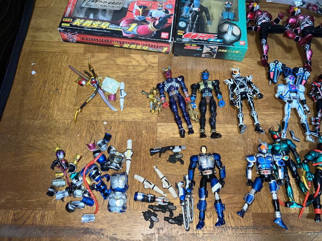 仮面ライダーシリーズ　装着変身　ジャンク品　フィギュア　まとめ売り