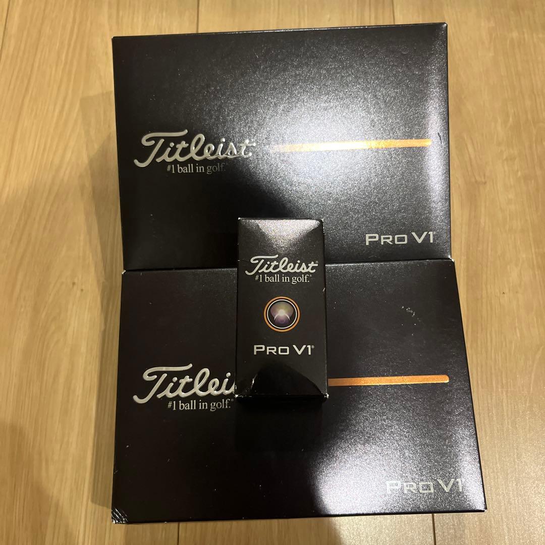 Titleist Pro V1 ゴルフボール 2ダース➕ おまけ　2球