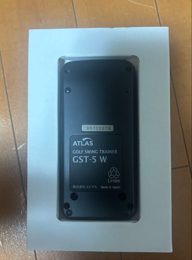 ユピテル ゴルフスイングトレーナー GST-5 W（充電ケーブル付）