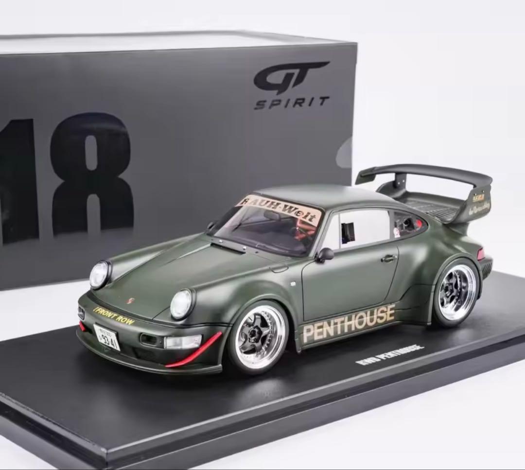 ポルシェ 911 (964) RAUH-Welt 1/18スケールモデルミニカー