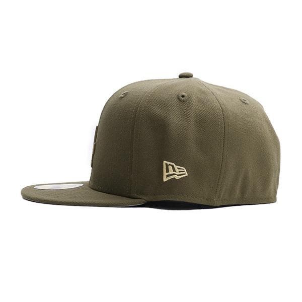 NEW ERA 59FIFTY MLB Leather Logo ドジャース