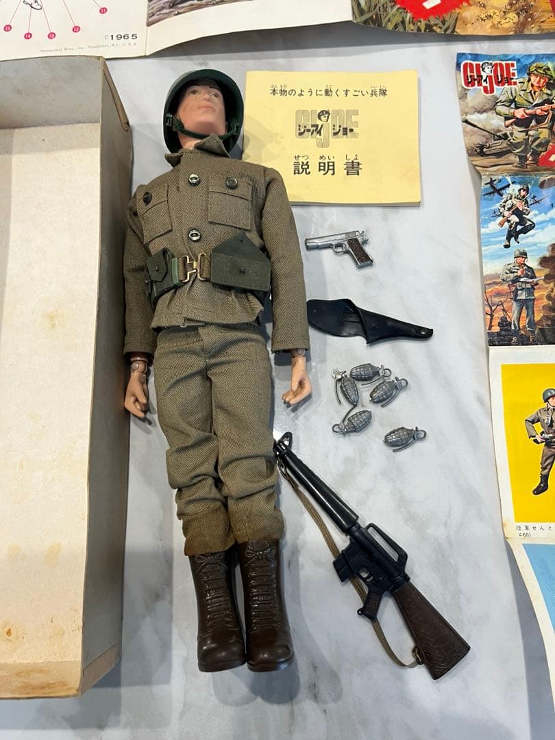 GI Joe Action Soldier フィギュア　昭和レトロ