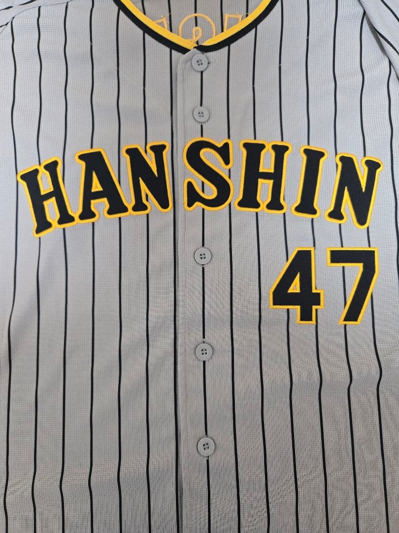阪神タイガース ビジターレプリカユニフォーム 桐敷選手 サイズM