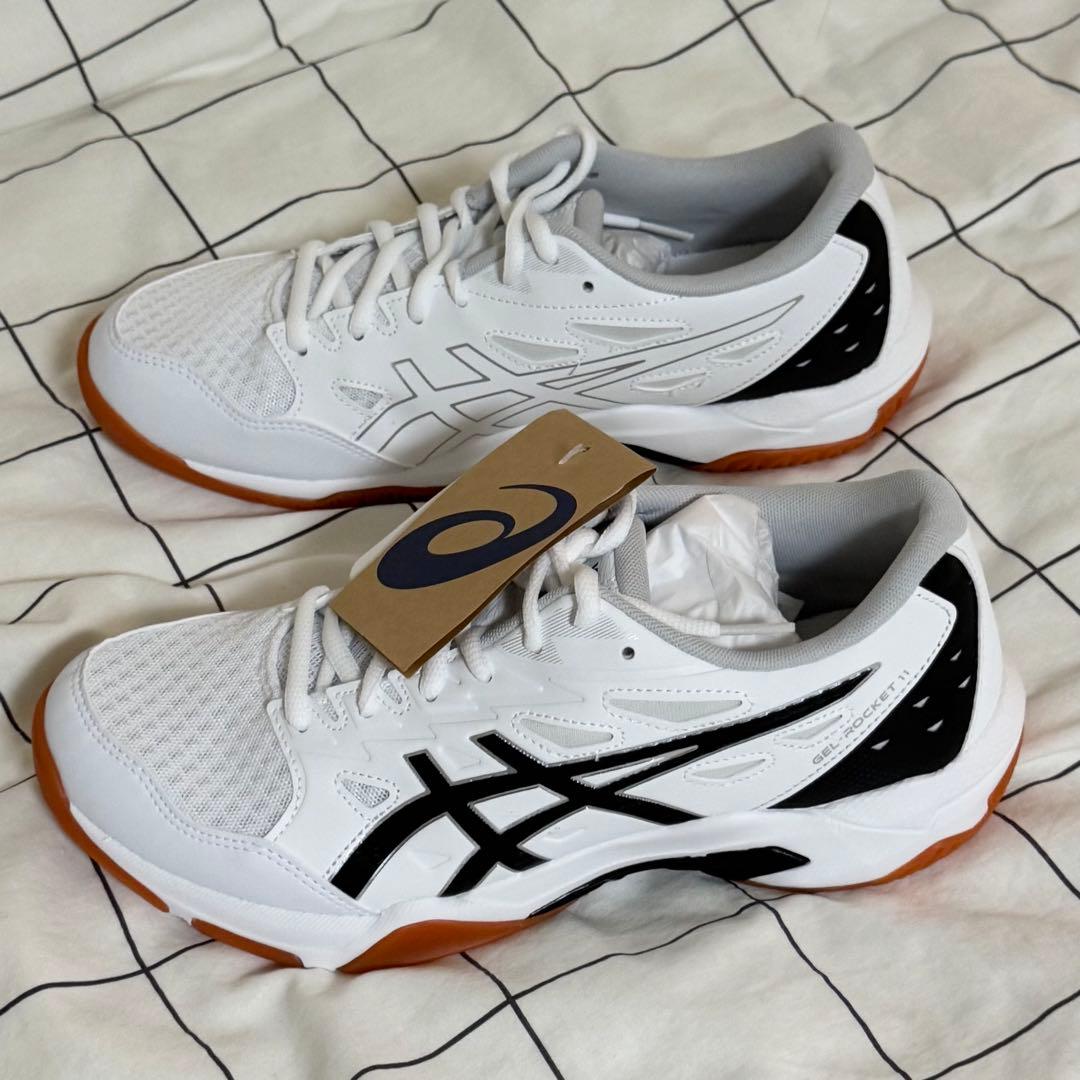 【未使用】 asics バレーボールシューズ GELROCKET11 25.5