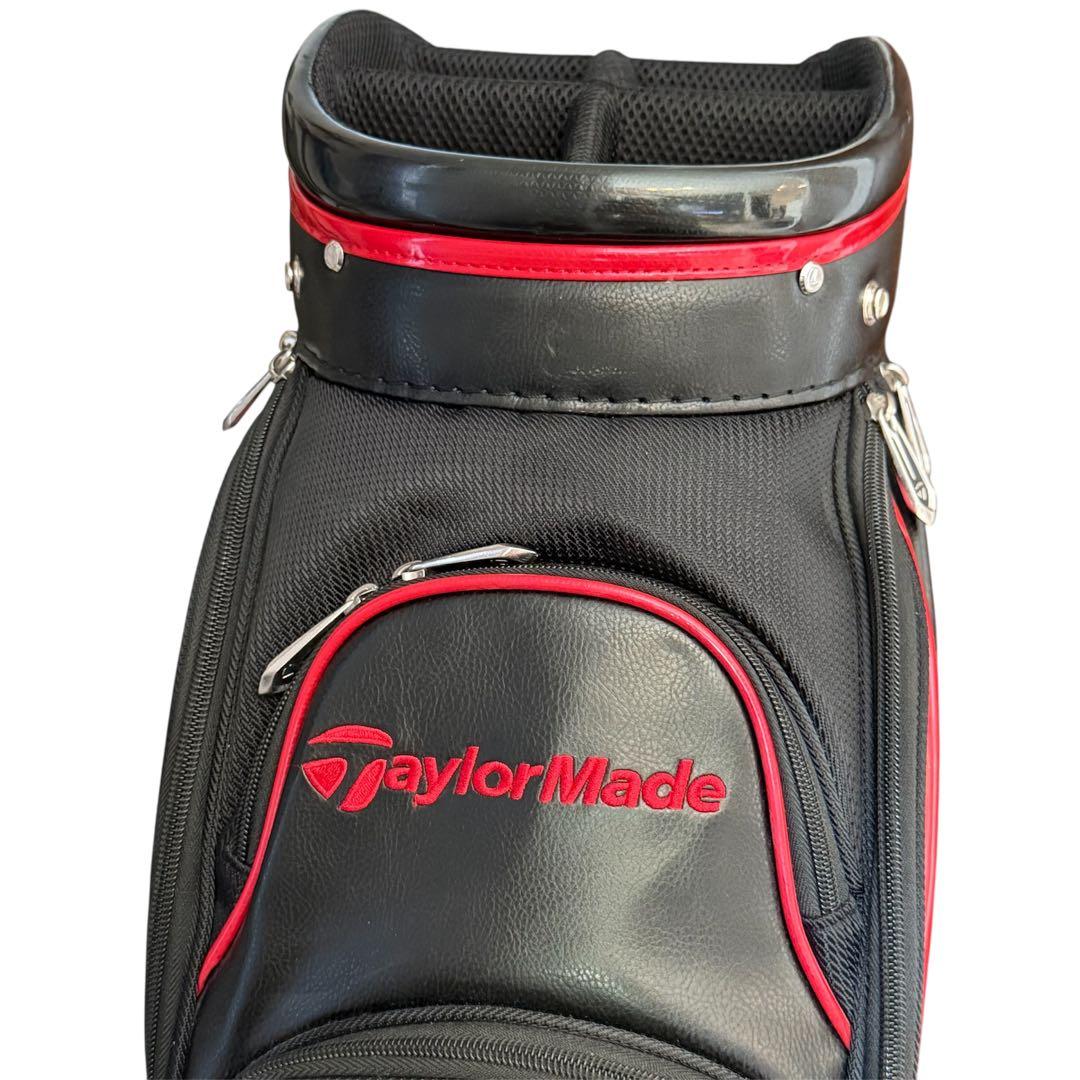 TaylorMade キャディバッグ SY202 ブラック レッドテーラーメイド