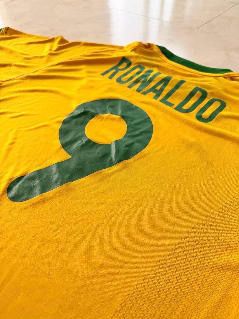 最終値下げ【希少】ブラジル代表 ロナウド #9 ユニフォーム（NIKE）