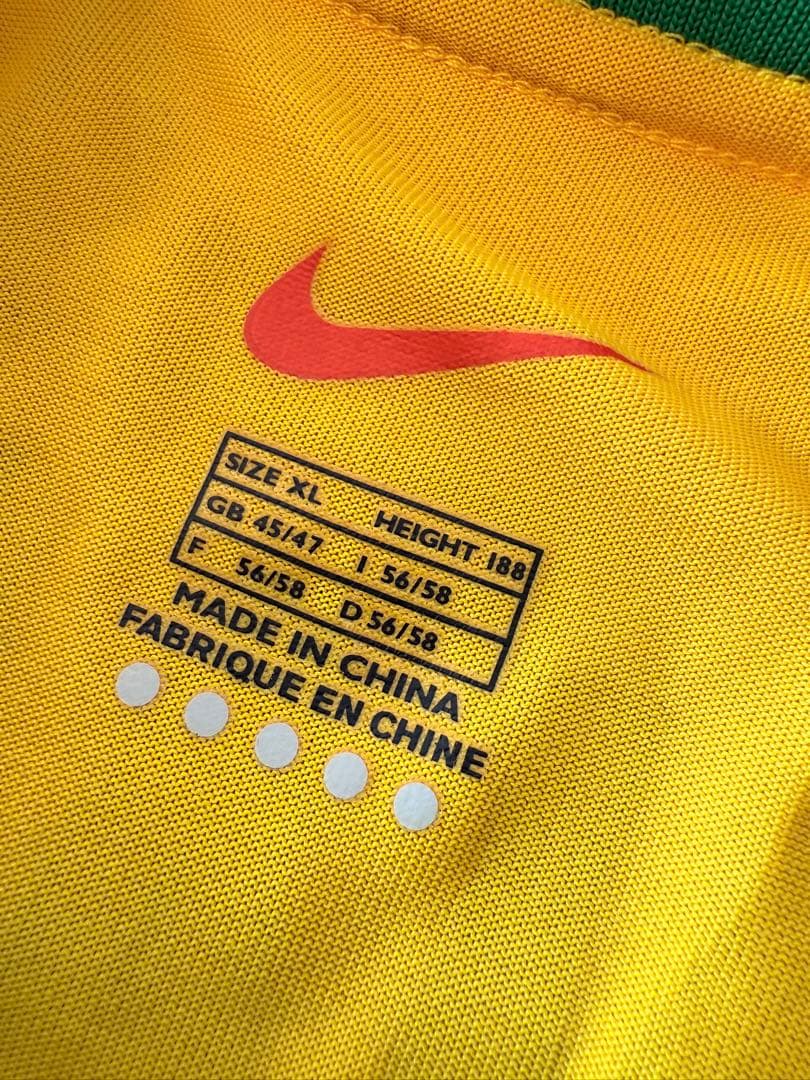 最終値下げ【希少】ブラジル代表 ロナウド #9 ユニフォーム（NIKE）