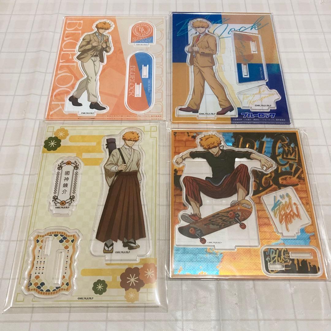 ブルーロック 國神錬介 大量まとめ売り アクスタ 缶バッジ ぬいぐるみ その他