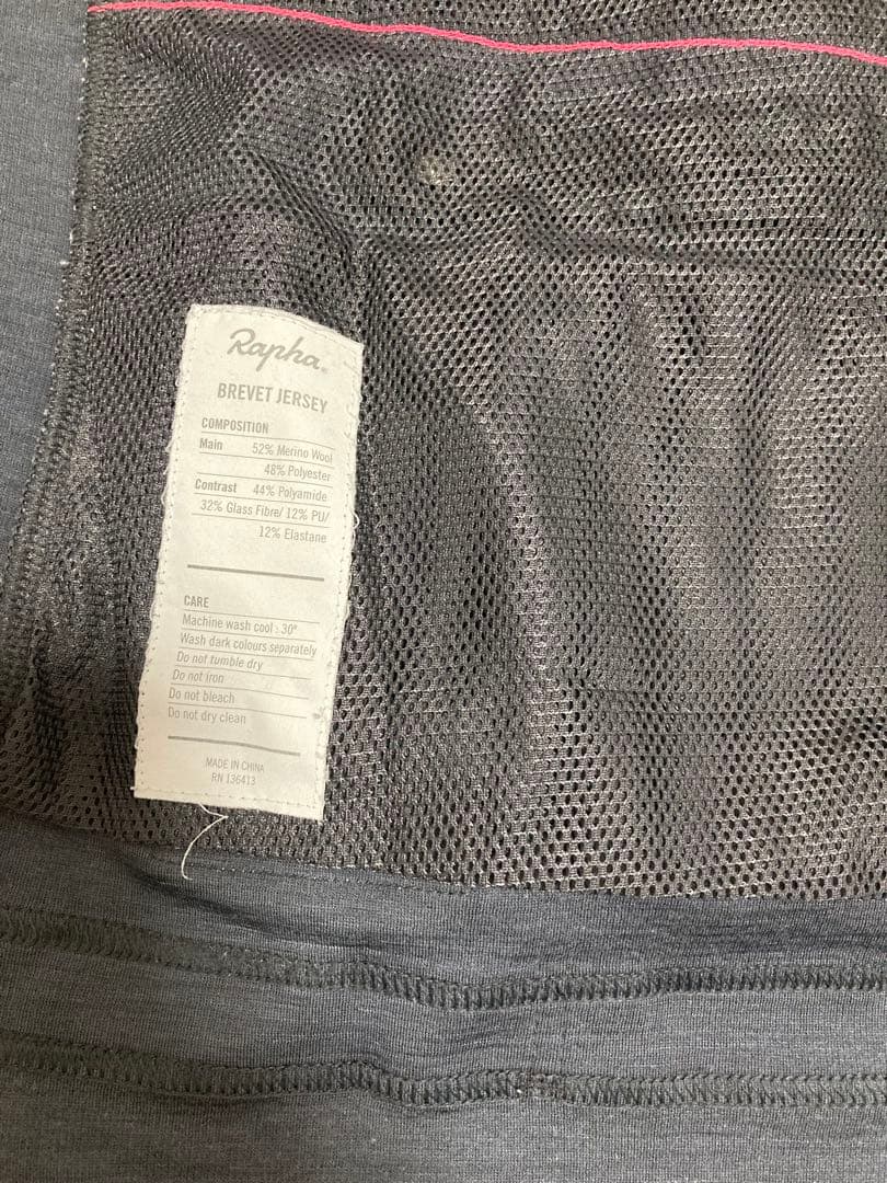 rapha brevet jersey ラファ　ブルベ　ジャージ　s