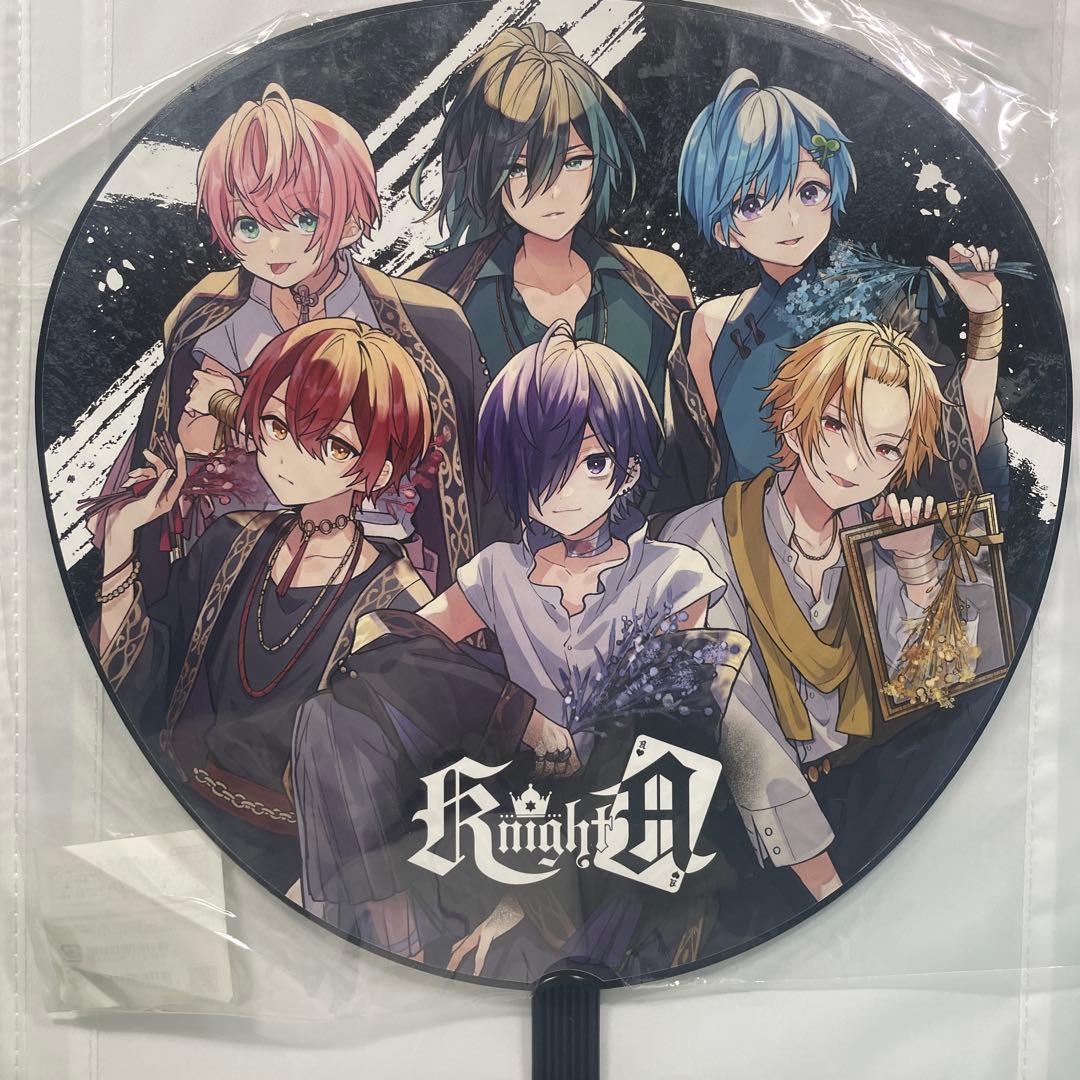騎士X -KnightX-グッズ　KnightA -騎士A- ブロマイド　うちわ