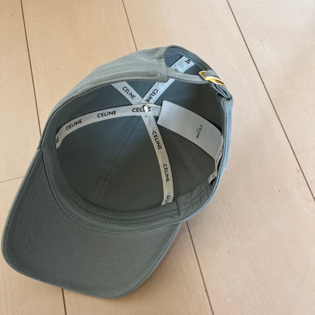 値下げ！CELINE ロゴ入りキャップ　正規品