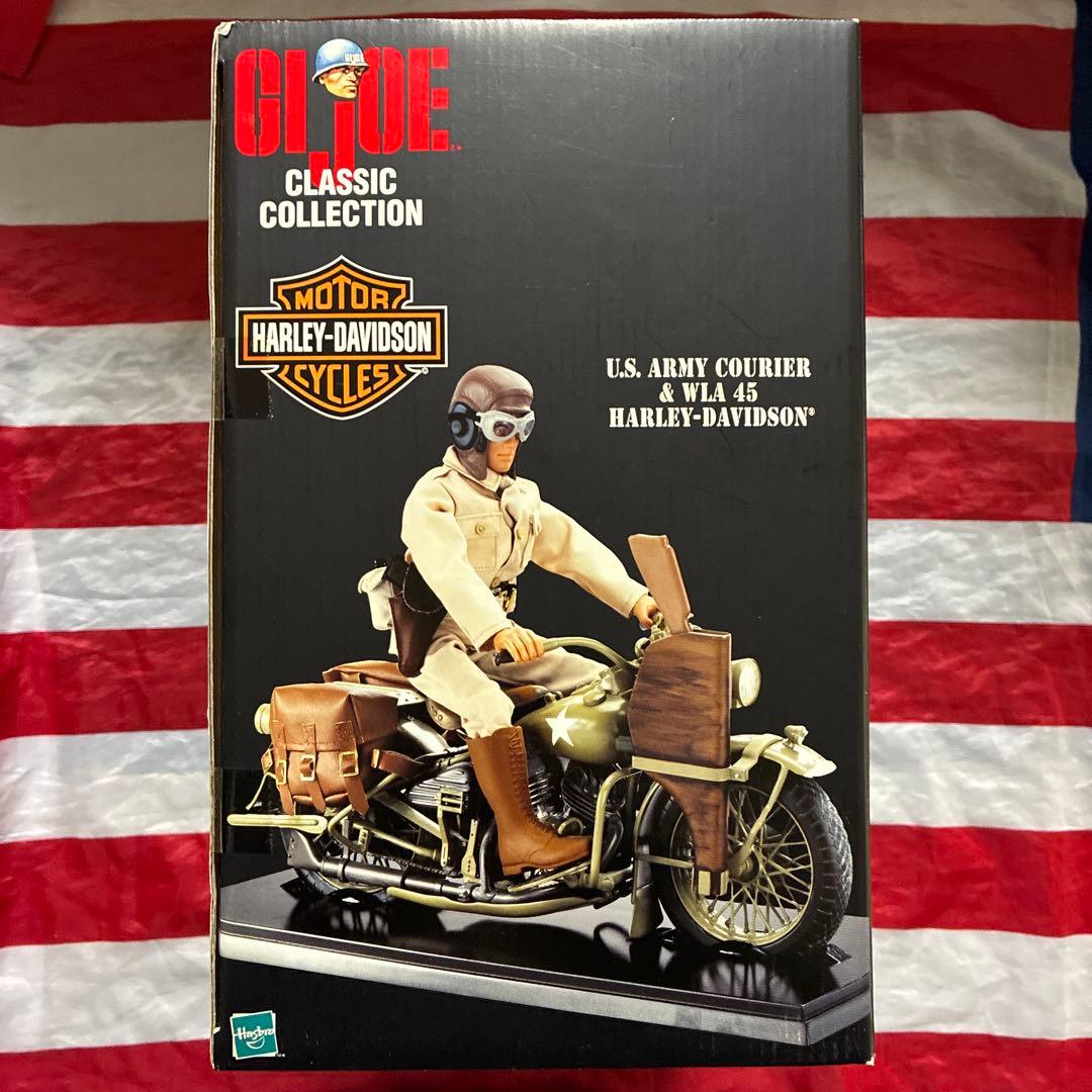 ハズブロ製1/6ハーレー・ダビッドソンWLA45&アメリカ陸軍伝令兵BOXセット