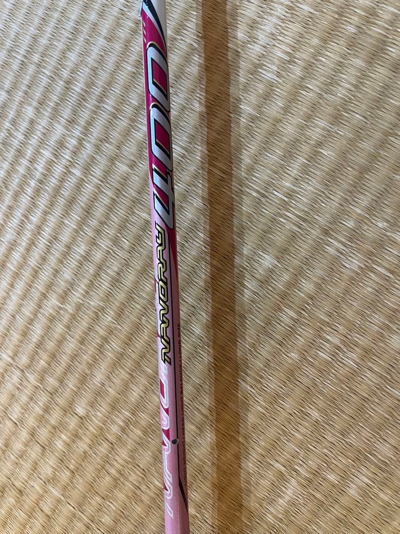 ヨネックス　NANORAY400 ピンク バドミントンラケット