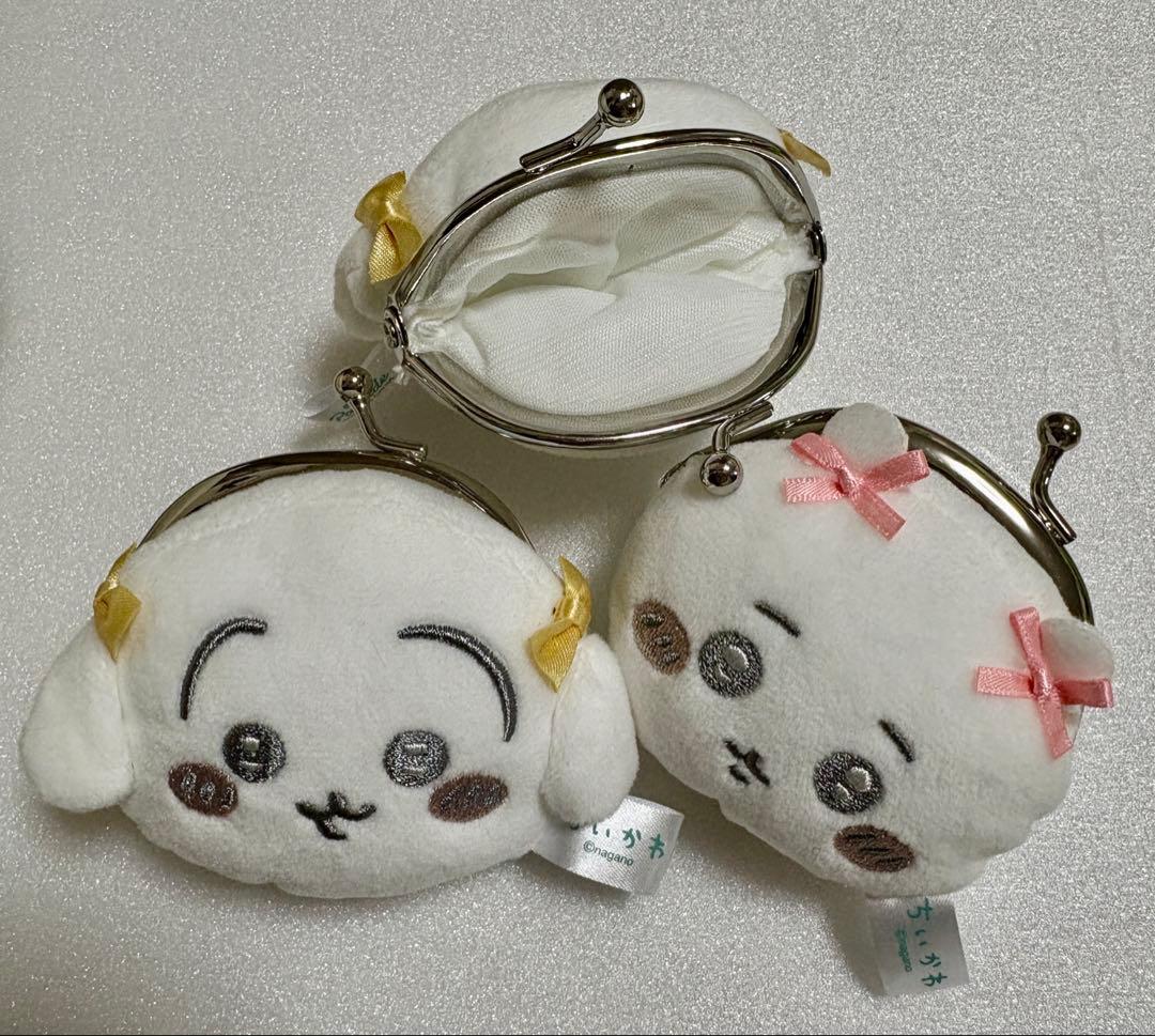 ちいかわ　ぬいぐるみ、がまぐち