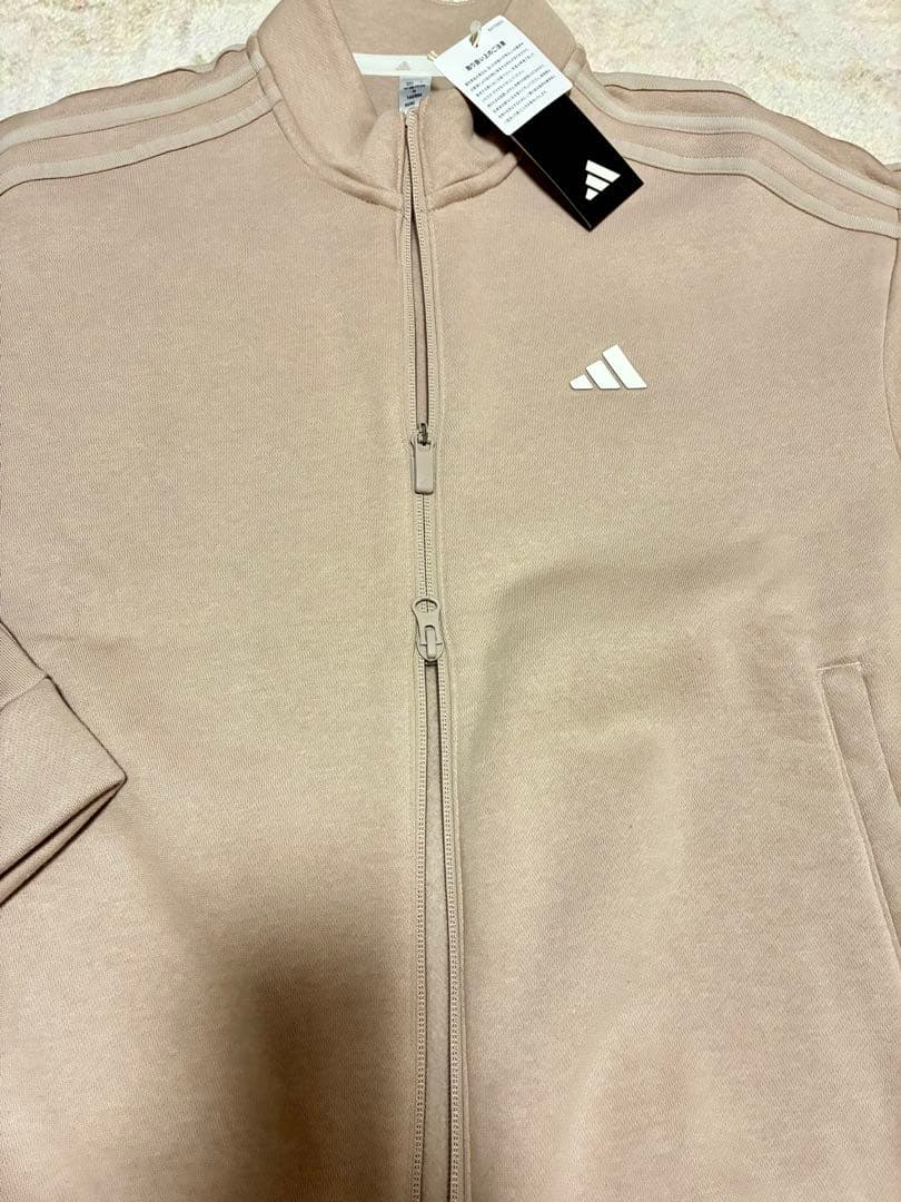 【adidas】ゴルフウェア セットアップ 裏起毛 ジャケット &スカート L