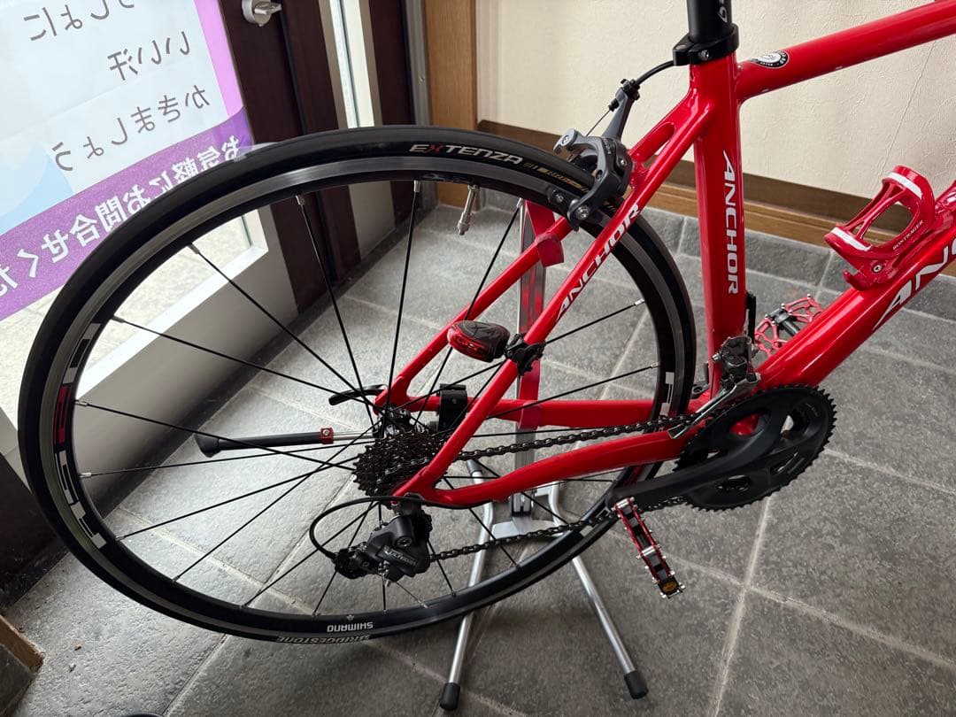 ANCHOR RIS9 ULTEGRA カーボン ロードバイク レッド