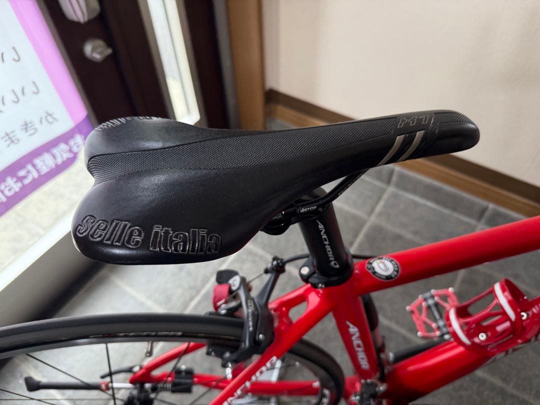 ANCHOR RIS9 ULTEGRA カーボン ロードバイク レッド