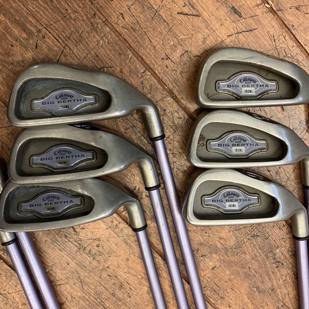 キャロウェイ Callaway ビックバーサ アイアンセット クラブ レディース