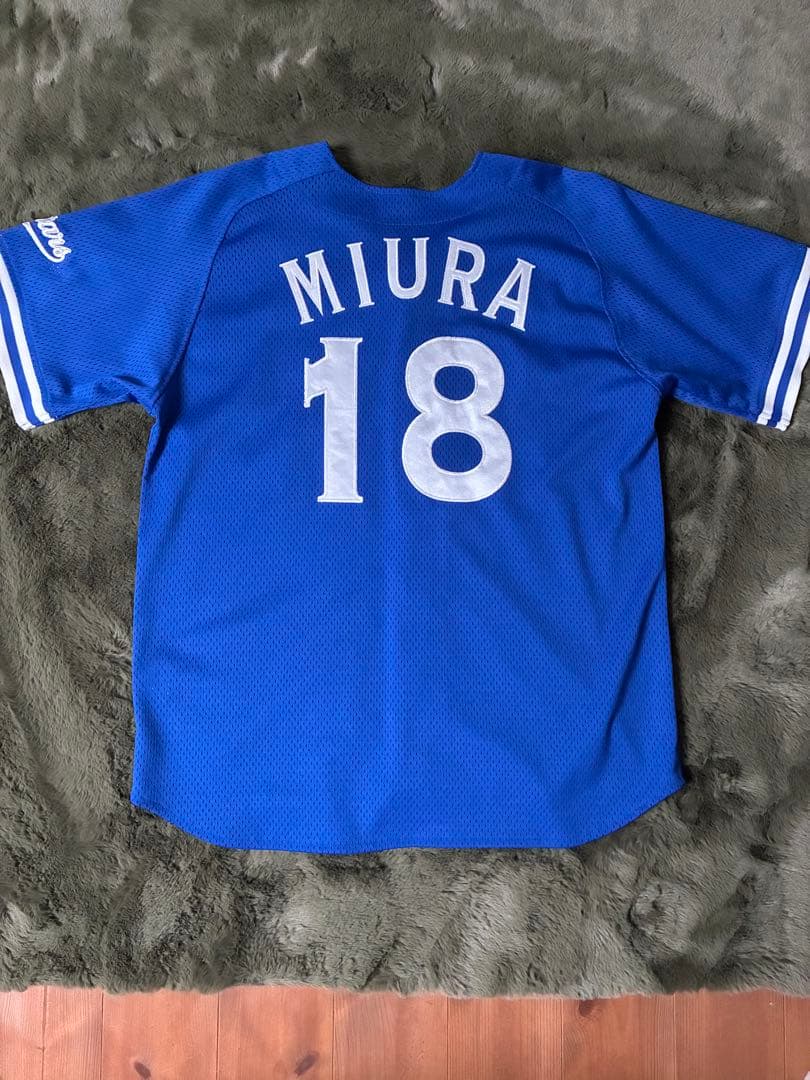 ユ*ケ様 横浜DeNAベイスターズ　三浦大輔　復刻　ユニフォーム　サイズM