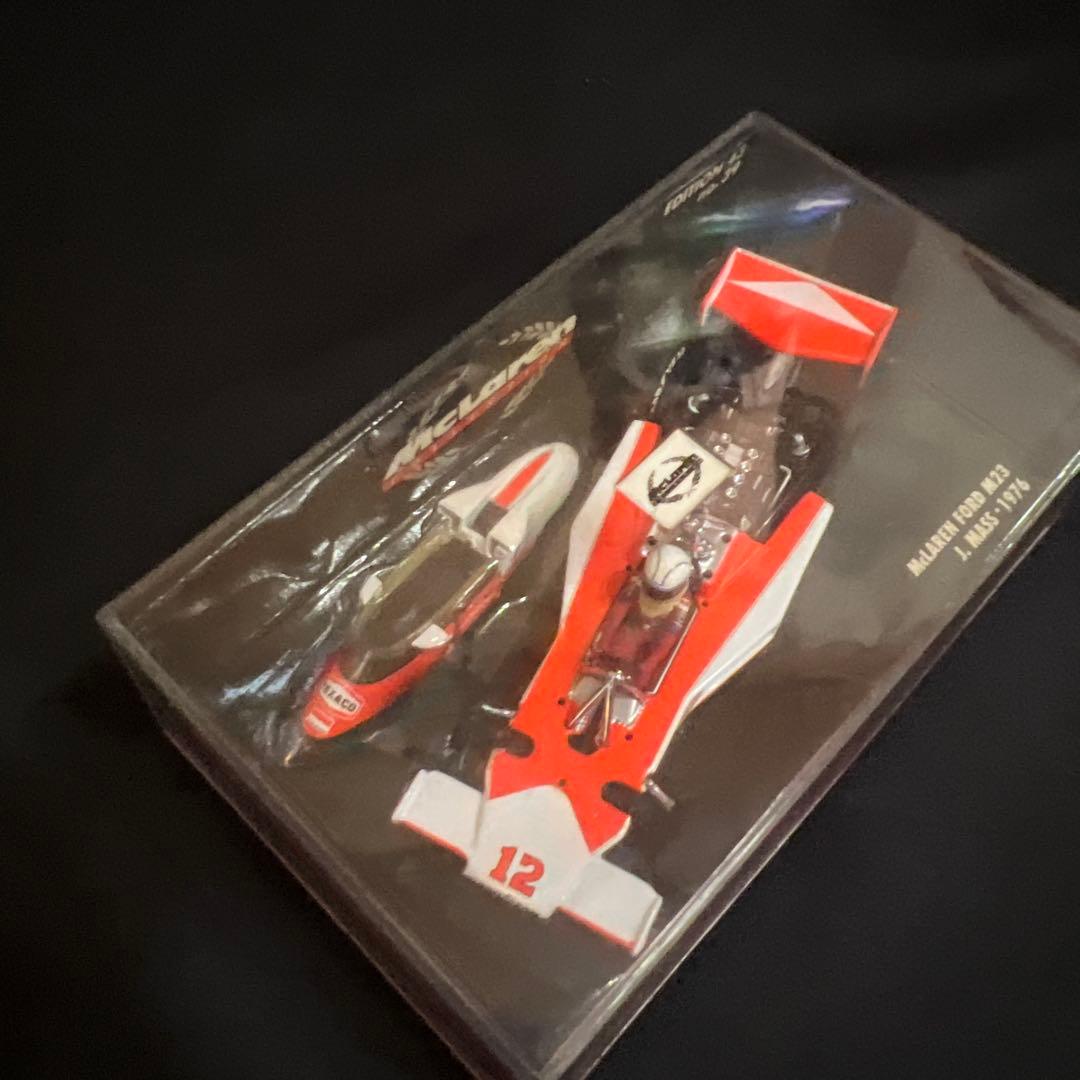 ミニチャンプス 1/43 McLaren Ford M23 J. マス 1976