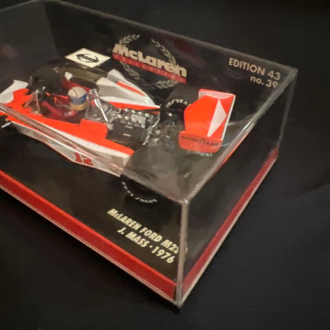 ミニチャンプス 1/43 McLaren Ford M23 J. マス 1976