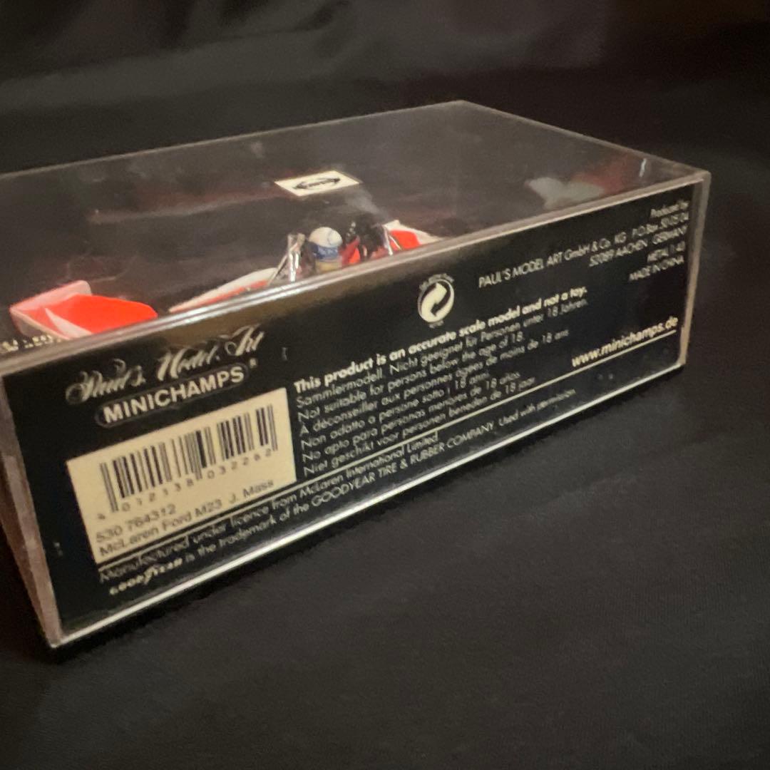 ミニチャンプス 1/43 McLaren Ford M23 J. マス 1976