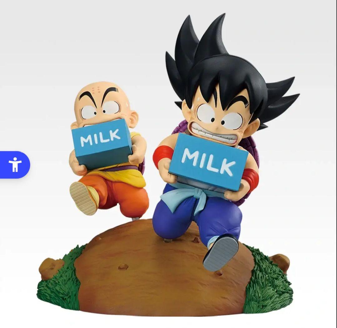 一番くじ　ドラゴンボール　A賞　孫悟空＆クリリン　牛乳配達　フィギュア　単品